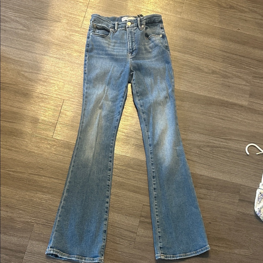 Zara Blue Flare Women's Jeans